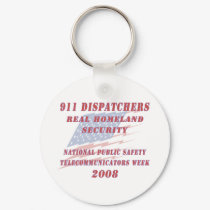 National Telecommunicators Week 2008 keychains