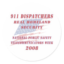 National Telecommunicators Week 2008 stickers by RealSlogans National Telecommunicators Week 2008 stickers