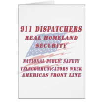 National Telecommunicators Week Americas Front Lin cards