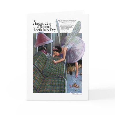 National Tooth Fairy Day Card