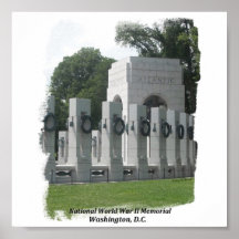 National WWII Memorial Print