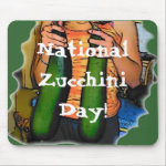 National Zucchini Day! mousepad