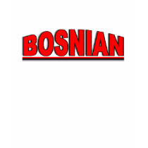 Nationalities - "Bosnian" t-shirts