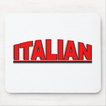 Nationalities - "Italian" mousepads