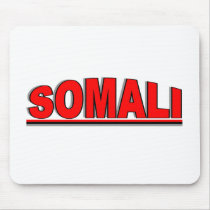 Nationalities - "Somali" mousepads