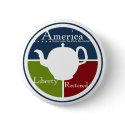 Nationwide Tea Party Revolution Button by dontgo Nationwide Tea Party Revolution Button