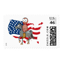 Native Am rider Postage