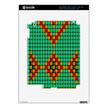 Native American Bead Pattern iPad 3 Skin