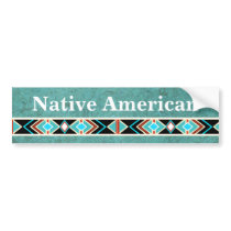 Native American BUMPER STICKER bumper stickers