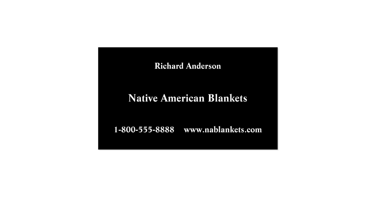 Native American Business Cards Zazzle