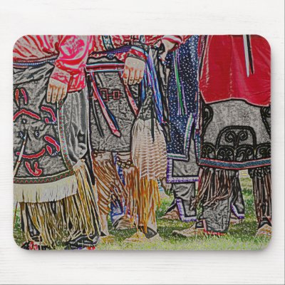 Native American Costumes Mousepad by nedell
