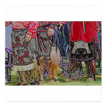 Native American Costumes Poster/Print