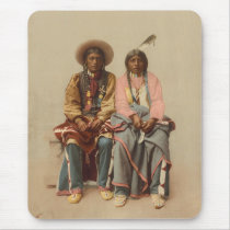 Native American Couple, 1899 Mouse Pads