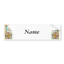 Native American Design Bumper Stickers
