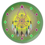 Native American Dreamcatcher Plate
