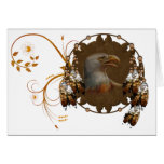 Native American Eagle Design Card