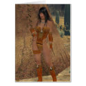 Native American Female Birthday Card by moonlake Native American Female Birthday Card