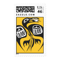 Native American Haida Kingfisher Stamps