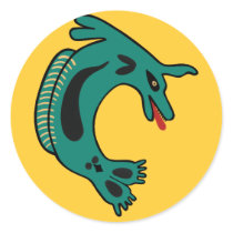 Native American Haida Sea Lion stickers