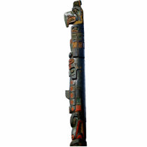 Native American Haida Totem Pole sculpted Gift Acrylic Cut Outs