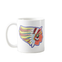 Native American Indian Chief mugs