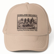 Native American Indian Homeland Security hat