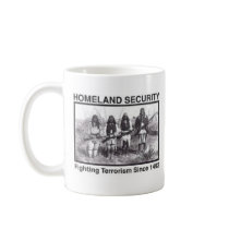 Native American Indian Homeland Security Coffee Mugs
