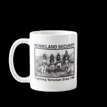 Native American Indian Homeland Security mugs