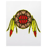 Native American Indian Mandela Letterhead Design