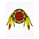 Native American Indian Mandela Letterhead Design