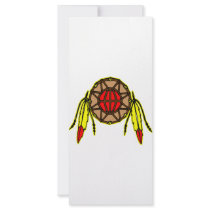 Native American Indian Mandela rack cards