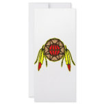 Native American Indian Mandela Customized Rack Card