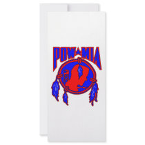 Native American Indian POW-MIA Rack Card Design
