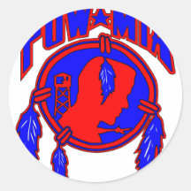Native American Indian POW-MIA Stickers