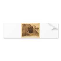 Native American Indian Vintage Portrait Bumper Stickers