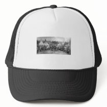 Native American Indian Vintage Portrait Trucker Hats