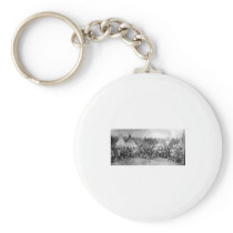 Native American Indian Vintage Portrait Key Chains