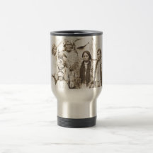 Native American Indian Vintage Portrait Coffee Mugs