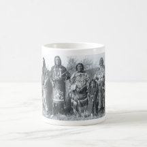 Native American Indian Vintage Portrait Mugs