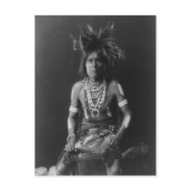 Native American Indian Vintage Portrait postcards
