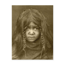 Native American Indian Vintage Portrait Post Card