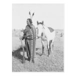 Native American Indian Vintage Portrait Postcards