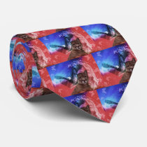 Native American Indian Warrior Neck Tie