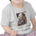 Native American Indian & Wolf t-shirts by whittyart Native American Indian & Wolf t-shirts