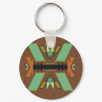Native american keychain by PinkBeret Native american keychain