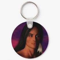 Native American Man keychains