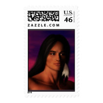 Native American Man(Stamps)
