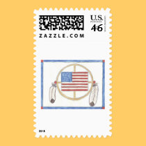 Native American Medicine Wheel stamps