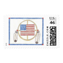 Native American Medicine Wheel postage