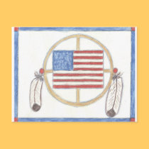 Native American Medicine Wheel postcards